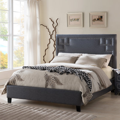 Mercer41 Burnley Queen Upholstered Platform Bed