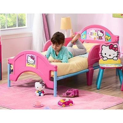 Delta Children Hello Kitty Convertible Toddler Bed