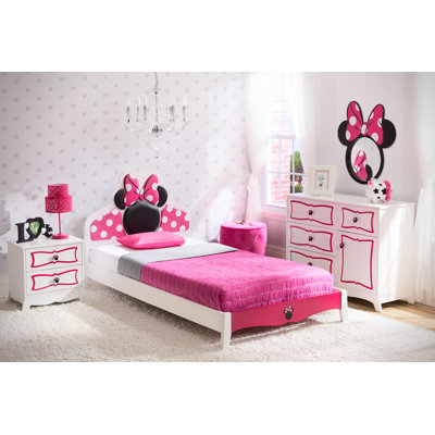 Delta Children Disney Minnie Mouse Panel 4 Piece Bedroom Set