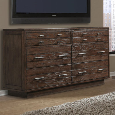 Cresent Furniture Hudson 6 Drawer Double Dresser