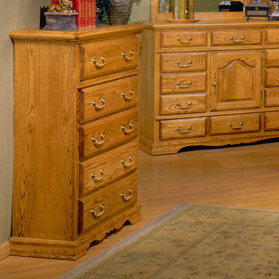 Bebe Furniture Country Heirloom 5 Drawer Chest