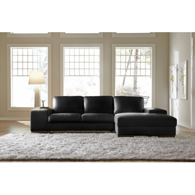 Lazzaro Leather Sussex Sectional