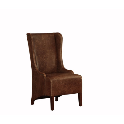 Lazzaro Leather Dining Arm Chair