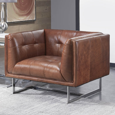 Lazzaro Leather Teague Armchair