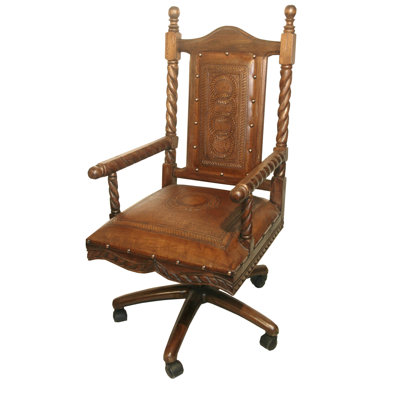 Check price and read more information from recommend store. New World Trading Classico Mid-Back Swivel Leather Chair with Arms