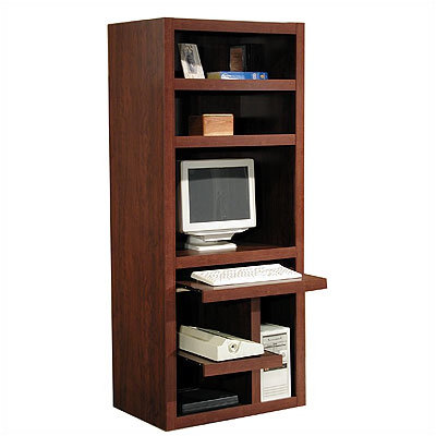 Rush Furniture Charles Harris Computer Desk with Armoire