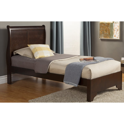 Alcott Hill Hopkinsville Twin Sleigh Bed