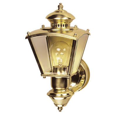 Heath-Zenith Charleston Coach 1 Light Outdoor Sconce & Reviews Wayfair