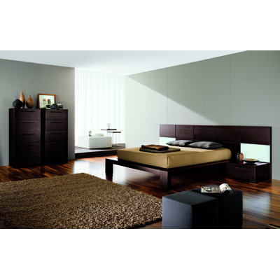 YumanMod Soho Platform Customizable Bedroom Set