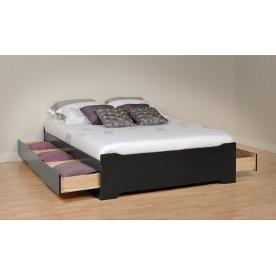 Prepac Coal Harbor Storage Platform Bed