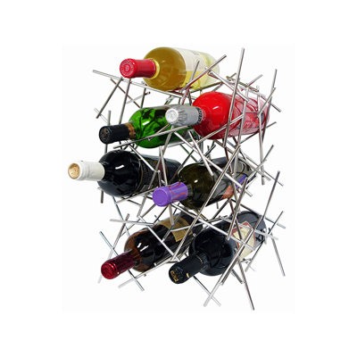 Epicureanist 7 Bottle Tabletop Wine Rack
