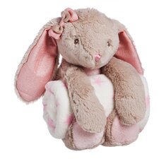 plush bunny blanket