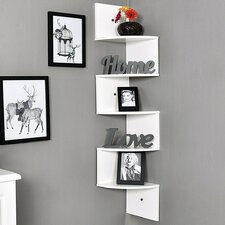 White Wall Mounted Corner Shelves You'll Love | Wayfair