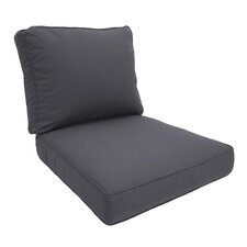 Black Patio Furniture Cushions You'll Love | Wayfair