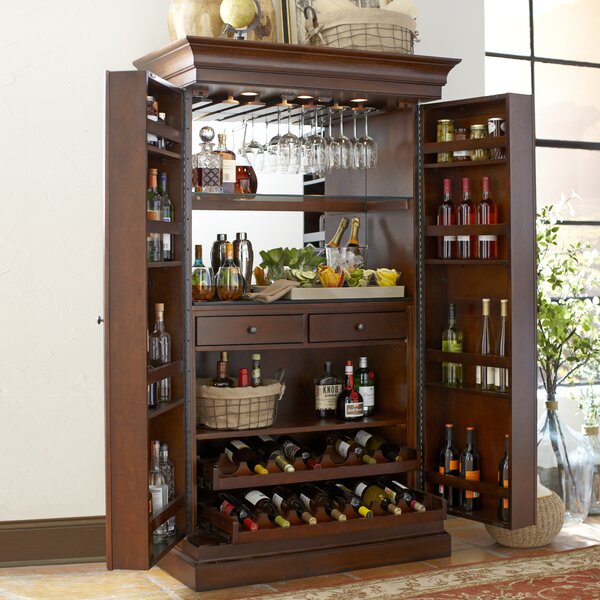 Birch Lane Landon Bar Cabinet & Reviews | Birch Lane