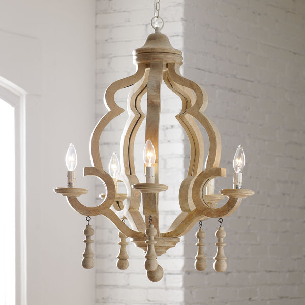 Birch Lane Caister 5 Light CandleStyle Chandelier & Reviews Birch Lane