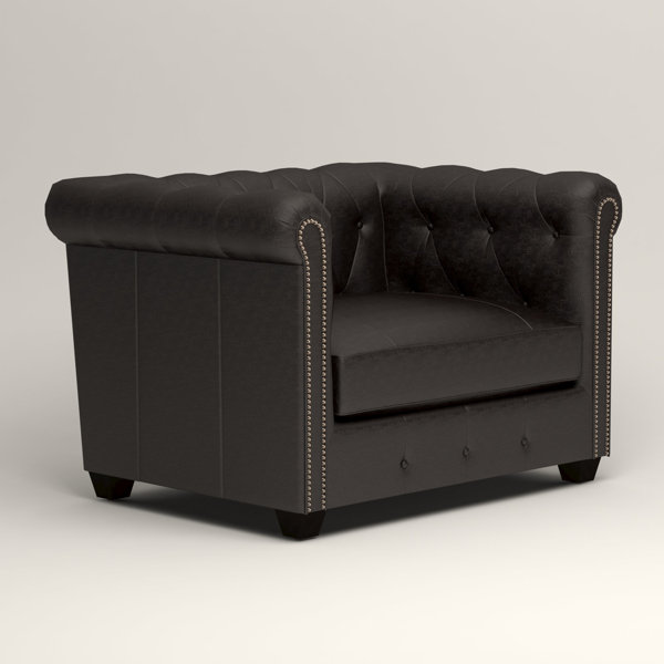 Birch Lane Hawthorn Leather Chair Birch Lane