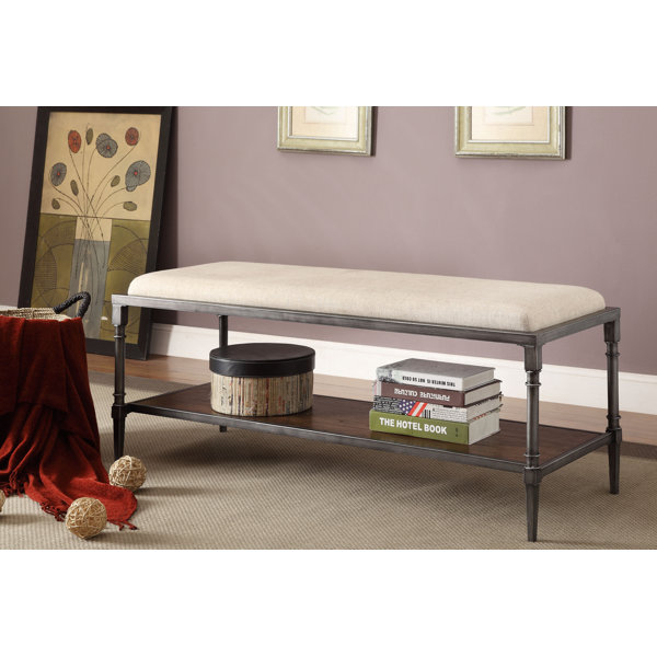 Leons Upholstered Entryway Bench & Reviews Joss & Main