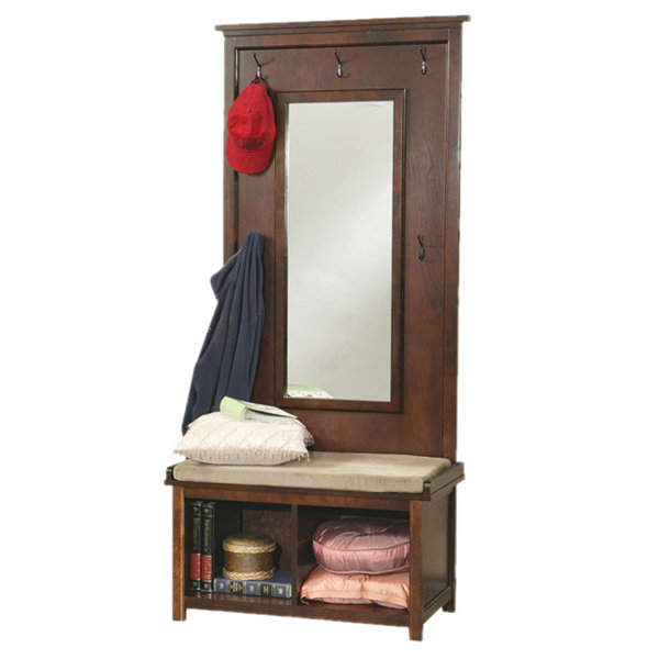 Christine Mirrored Hall Tree & Reviews | Joss & Main