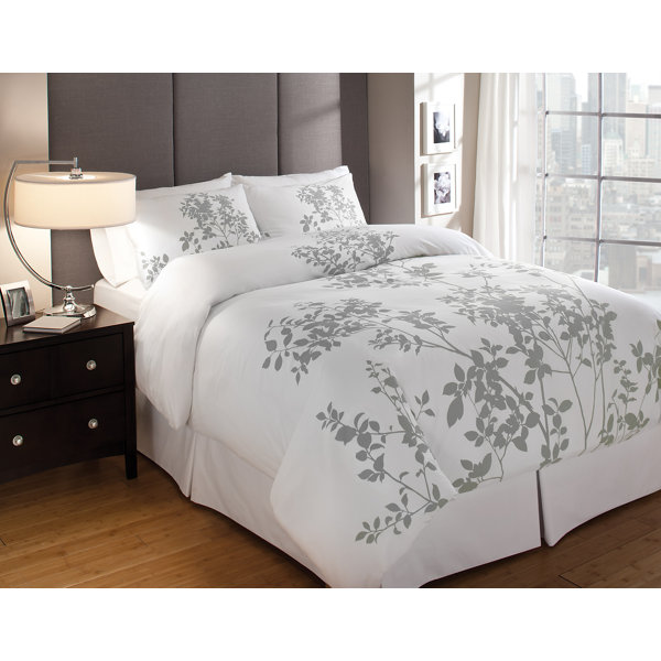 3Piece Morrison Cotton Duvet Cover Set & Reviews Joss & Main