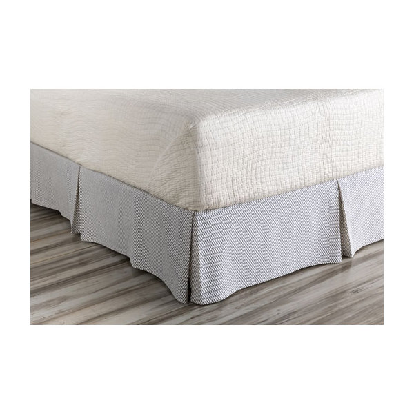 Diamond Pleated Bed Skirt & Reviews Joss & Main