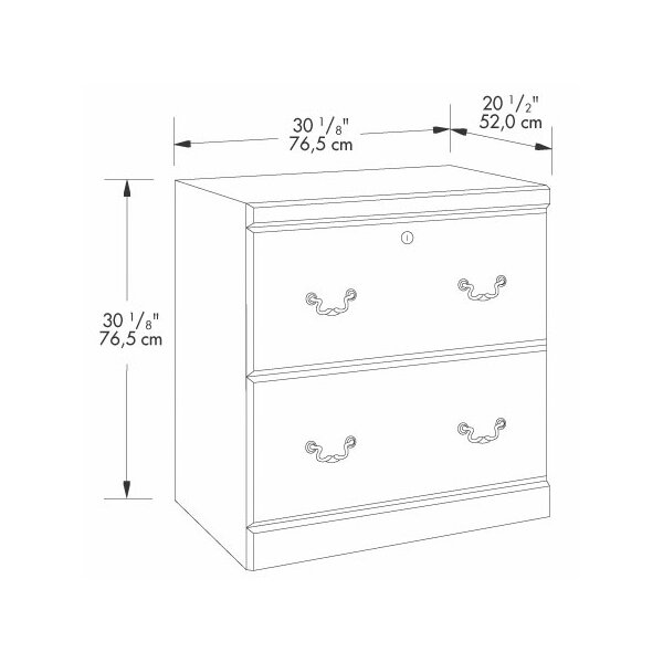 Darby Home Co Clintonville 2 Drawer File & Reviews | Birch Lane