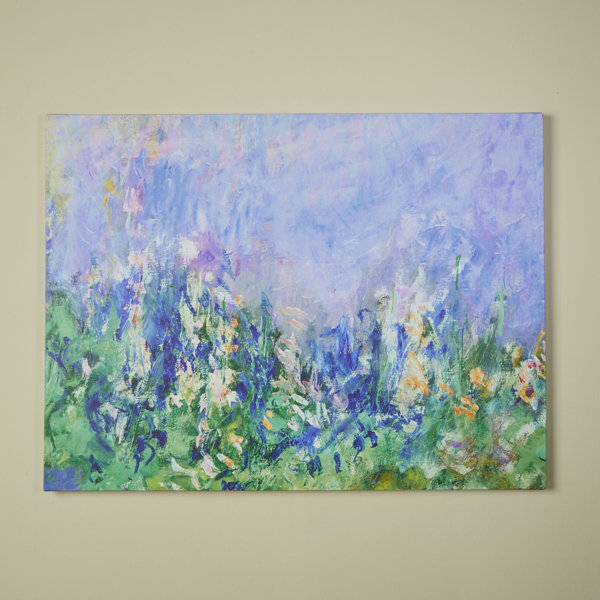 Lavender Fields by Monet Canvas Print & Reviews | Joss & Main