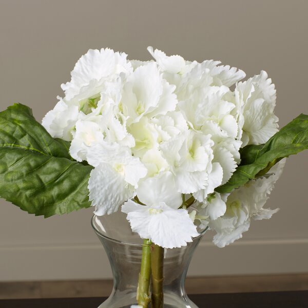 Faux White Hydrangea & Reviews | Joss & Main