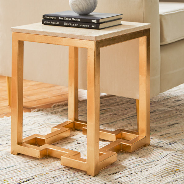 Olivia Granite End Table & Reviews Joss & Main