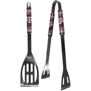 NCAA 2 Piece Stainless Steel BBQ Grilling Tool Set