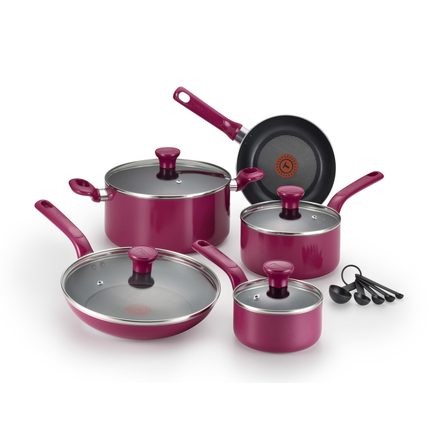 T fal Excite 10 Piece Cookware Set Reviews Wayfair