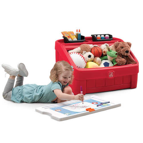 Step2 2in1 Toy Box and Art Lid & Reviews Wayfair