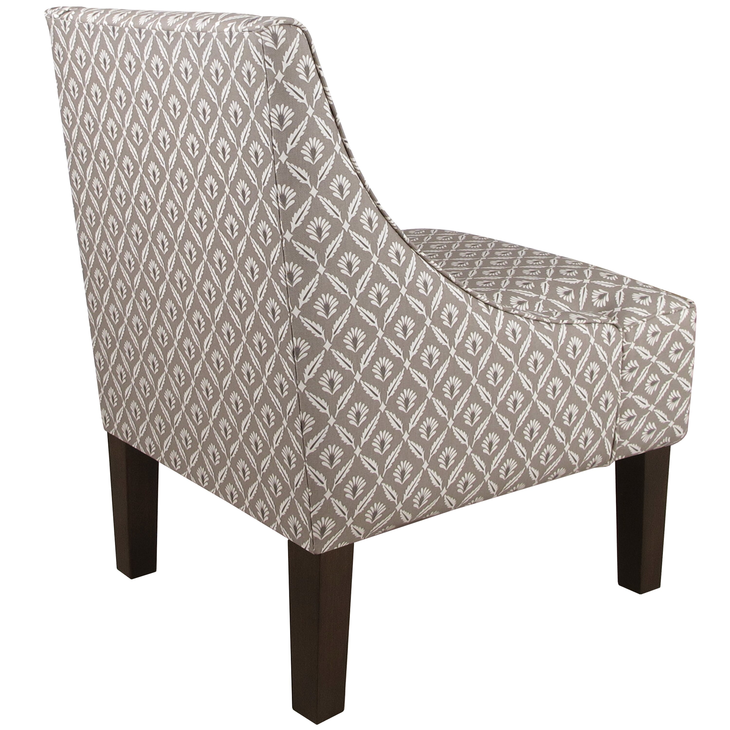 Skyline Furniture Clover Swoop Arm Chair | Wayfair