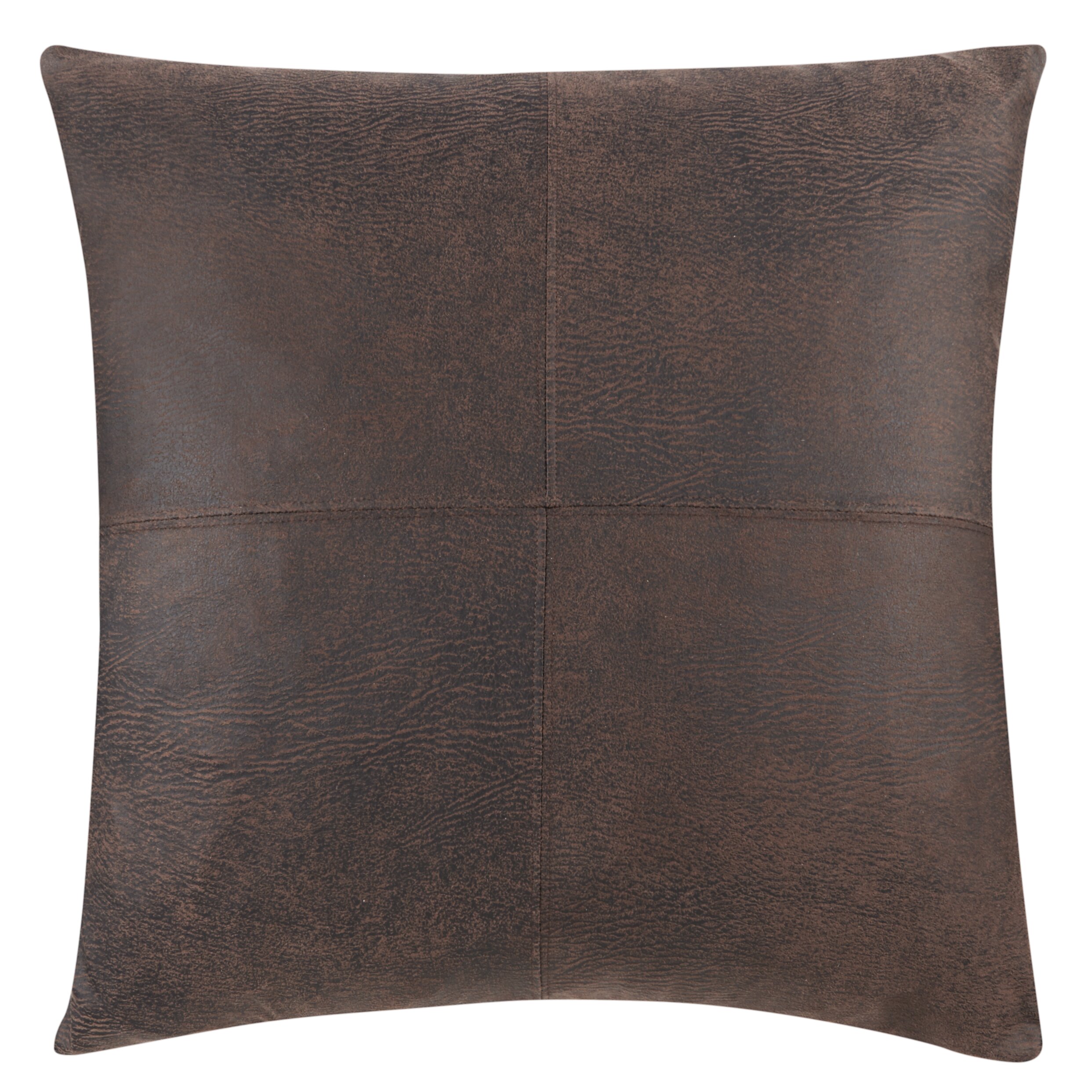 Sure Fit Ultimate Stretch Faux Leather Throw Pillow & Reviews Wayfair