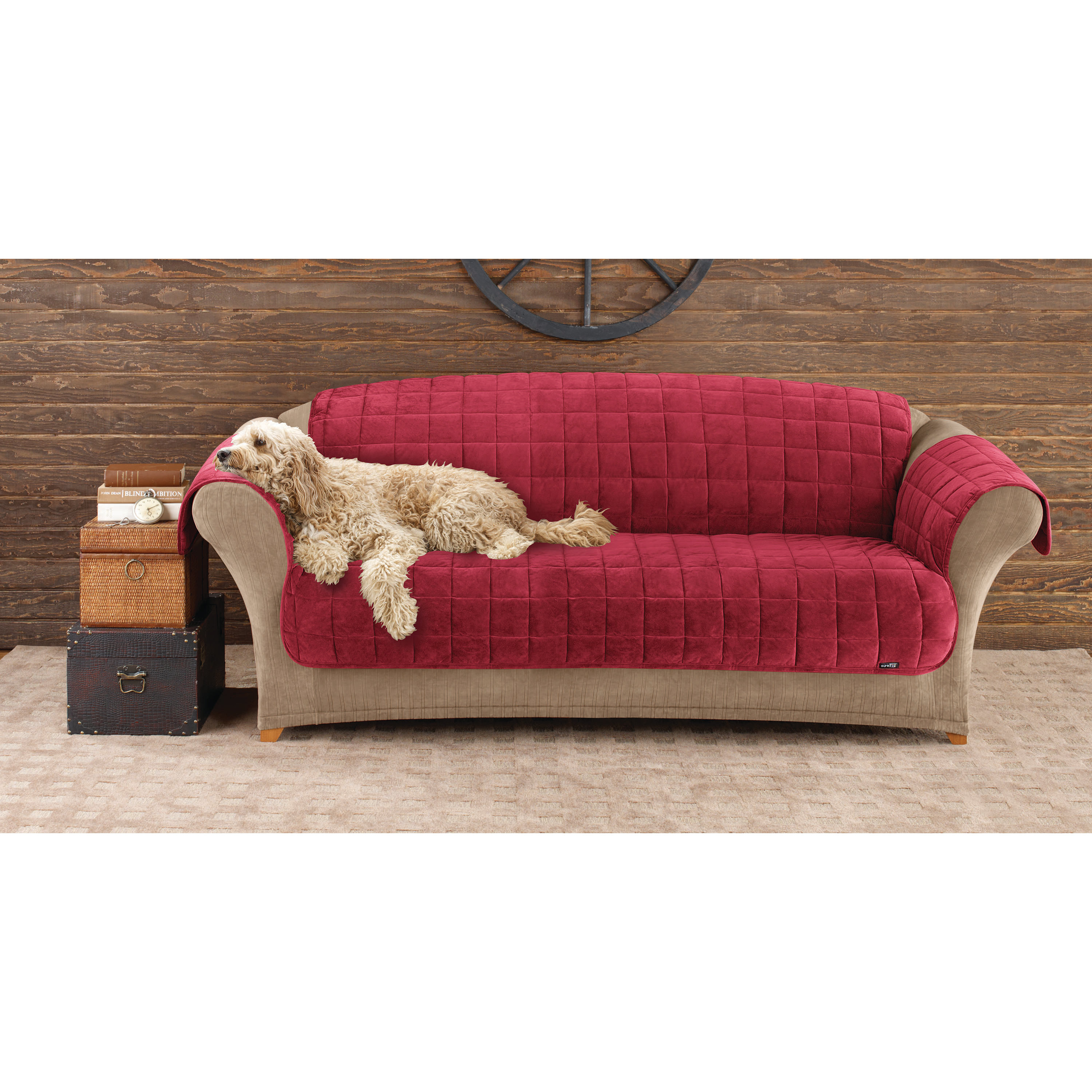 Sure Fit Deluxe Pet Comfort Sofa Slipcover & Reviews Wayfair.ca