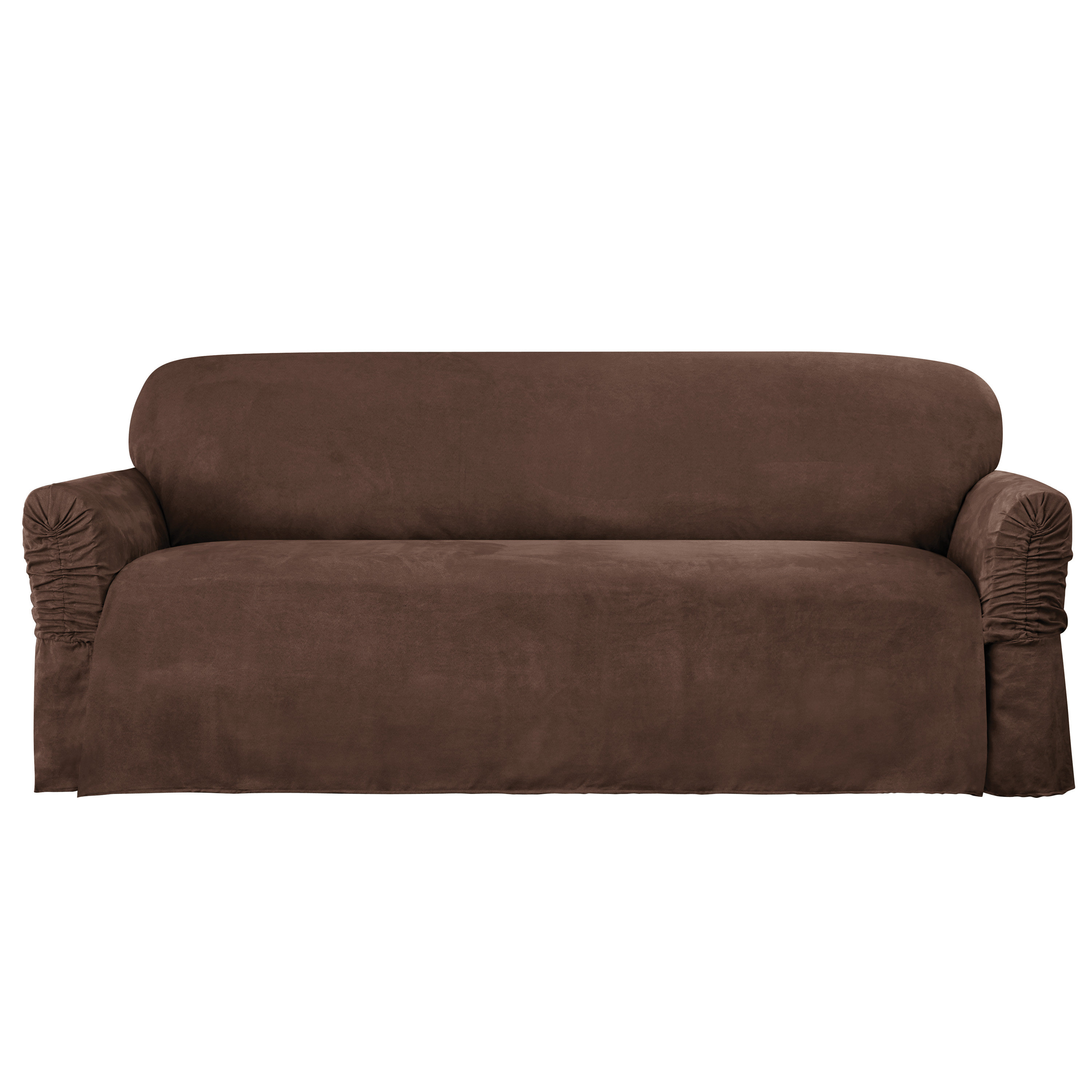 Fitted Sofa Covers - Sure Fit Simple Stretch Subway Sofa Box Cushion Slipcover ... / Armless and modular sectional slipcovers offer a tailored construction that goes over the furniture base.