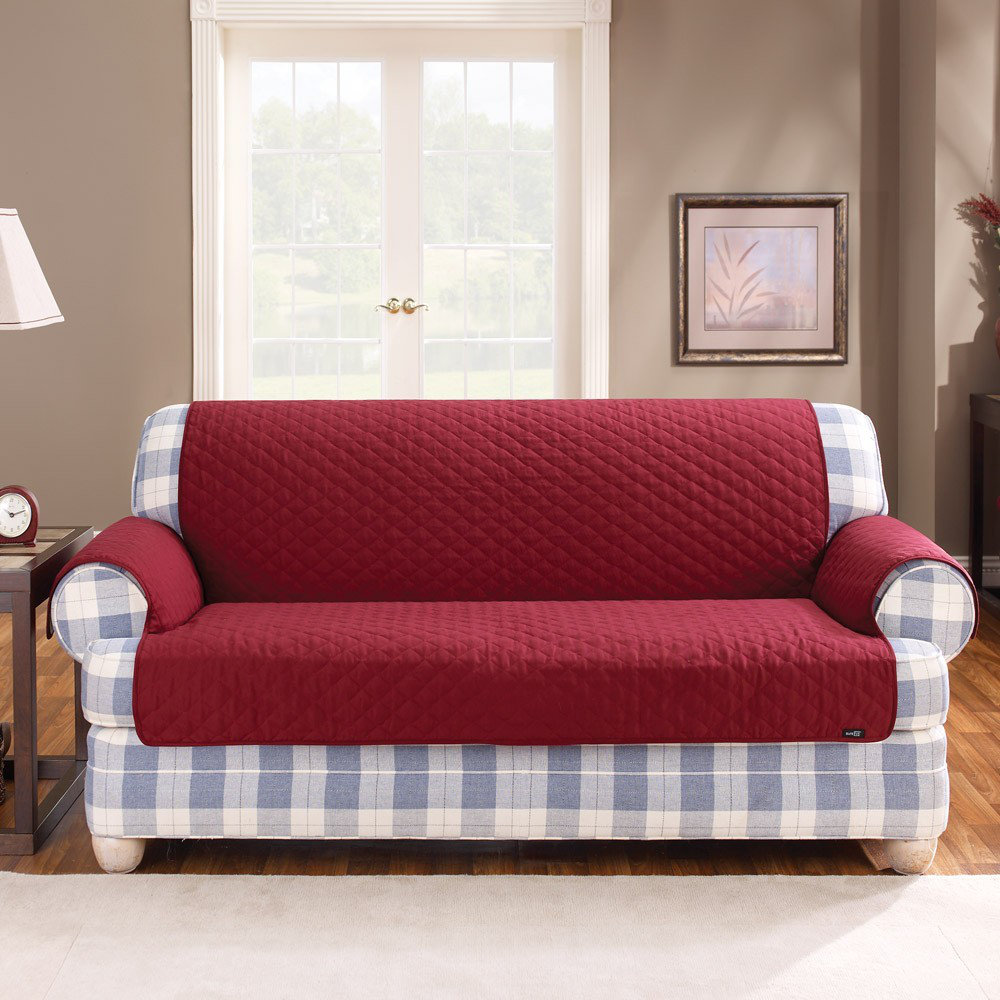 Sure Fit Cotton Duck Sofa Slipcover & Reviews Wayfair
