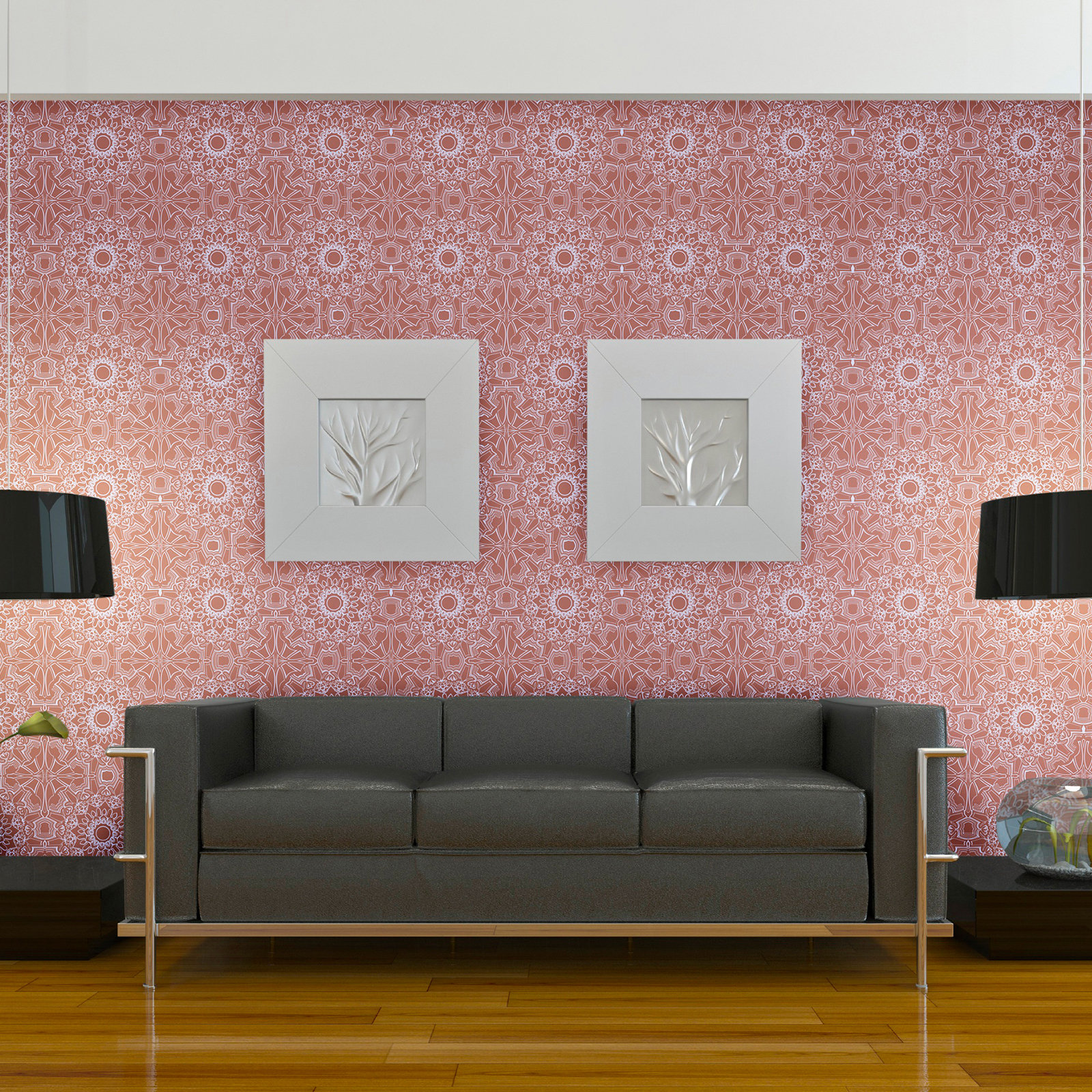 Tempaper Tempaper® Medallion SelfAdhesive, Removable Damask Foiled