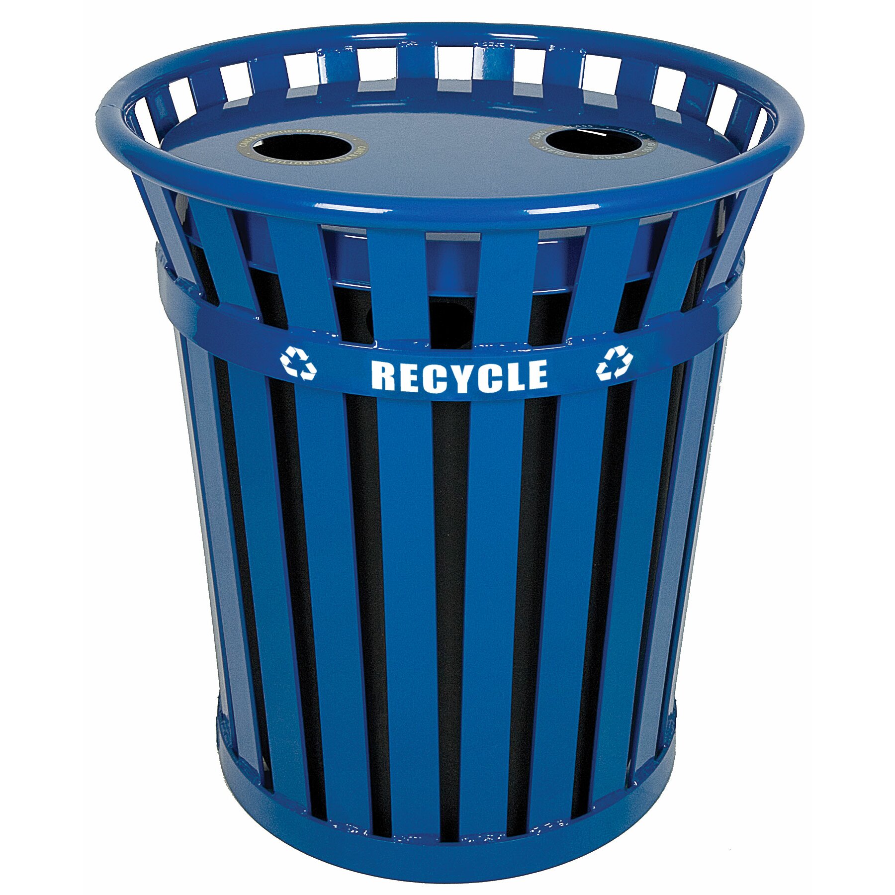 Witt Wydman 36-gal Outdoor Industrial Recycling Bin 