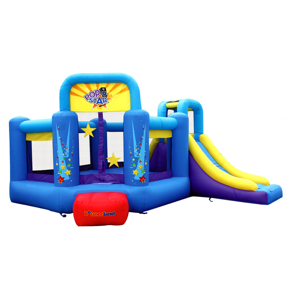bounceland royal palace bounce house bouncer with slide