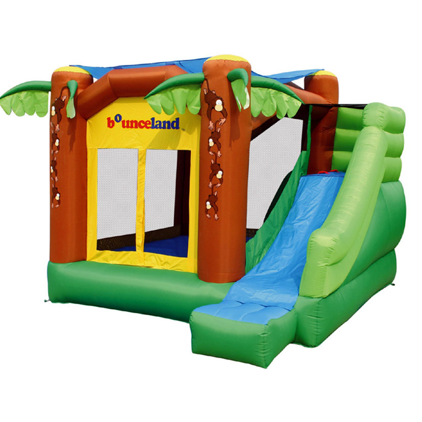 bounceland pop star bounce house with slide