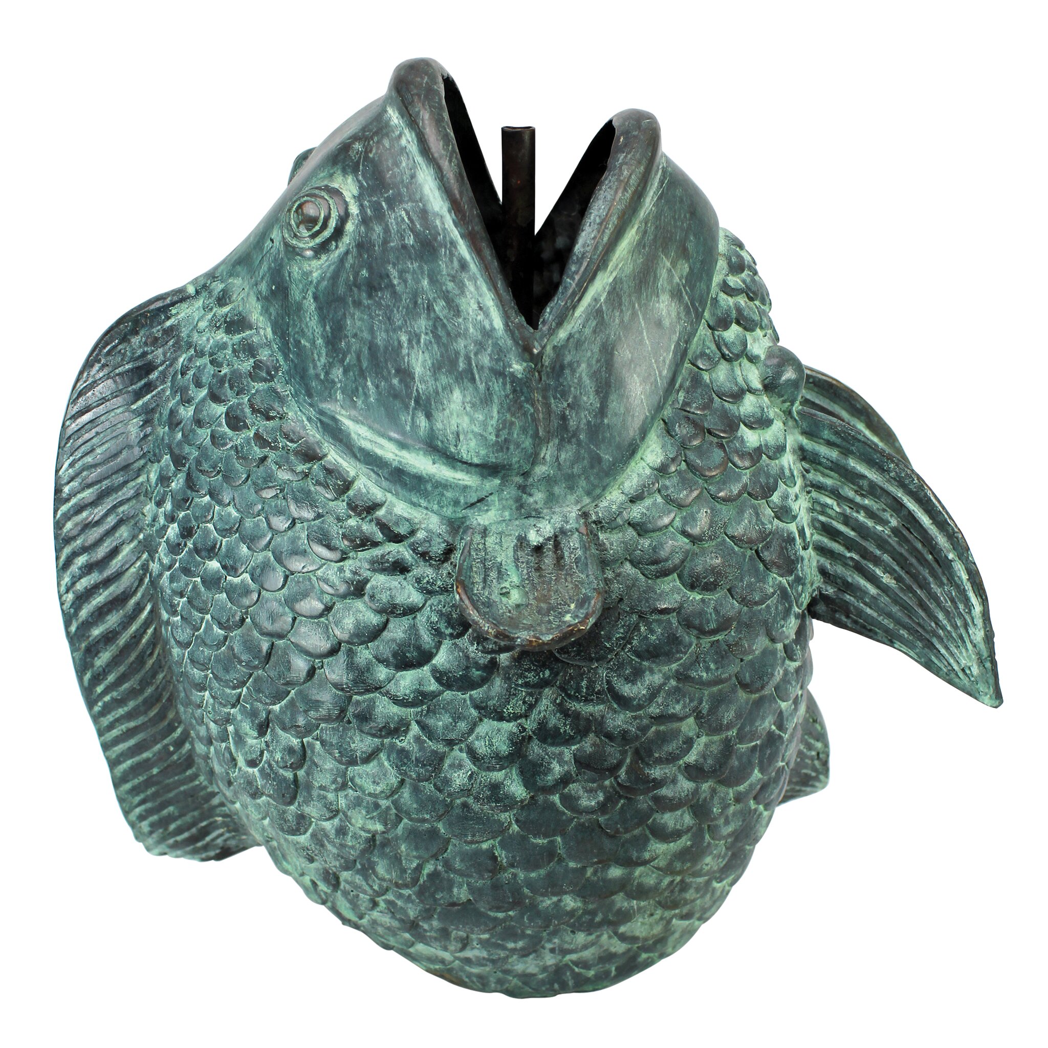 garden fish statues