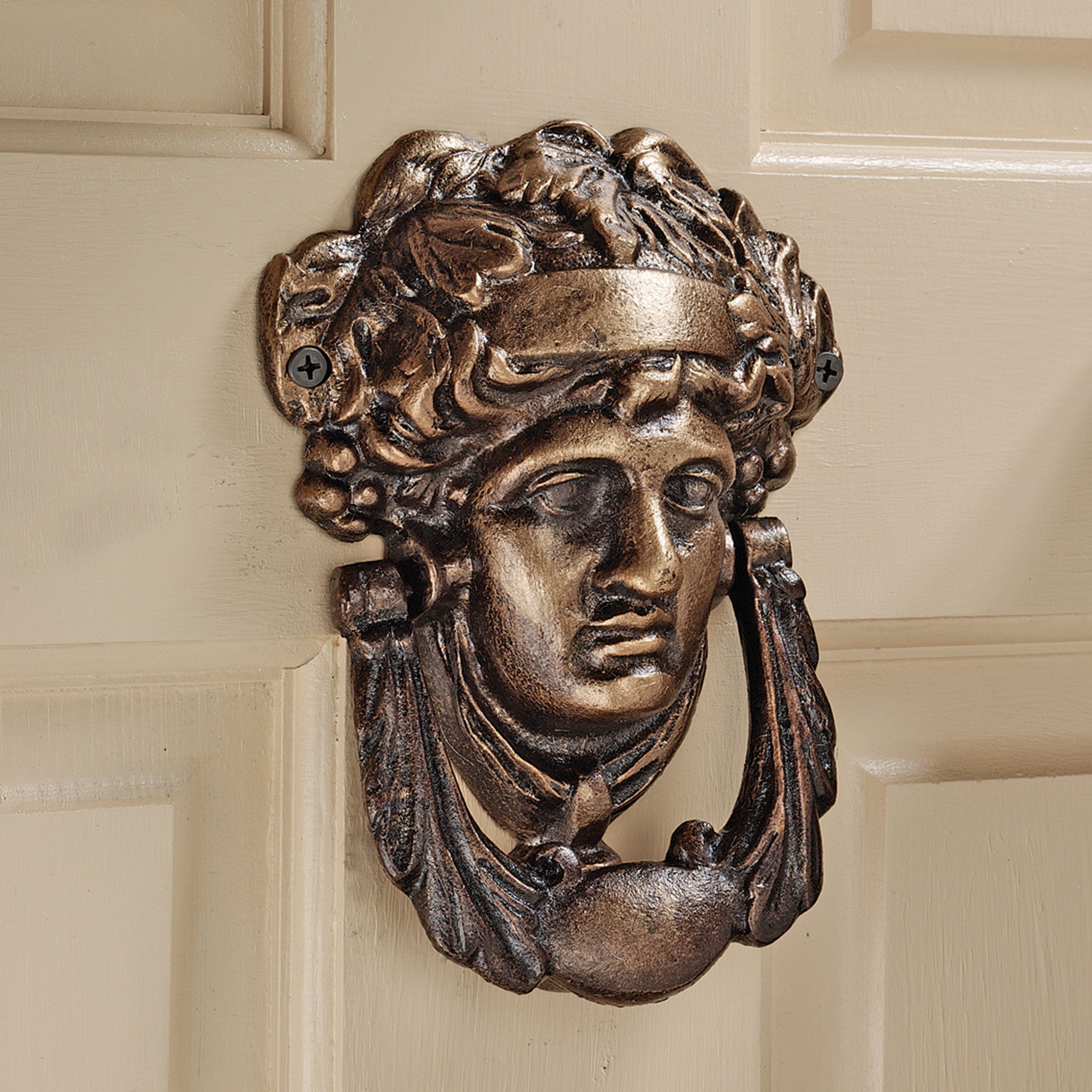 Design Toscano Athena Authentic Foundry Door Knocker & Reviews Wayfair