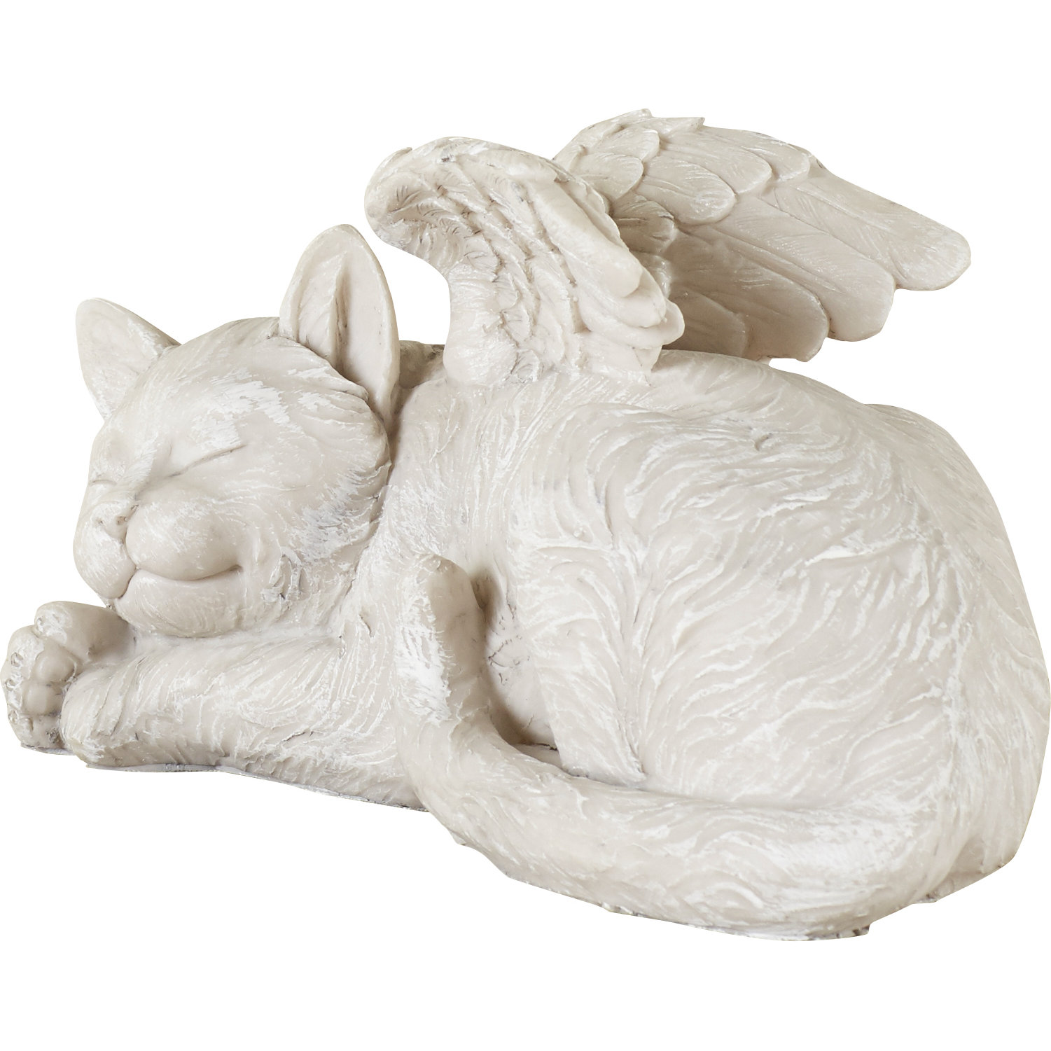 Design Toscano Cat Memorial Angel Pet Statue & Reviews Wayfair