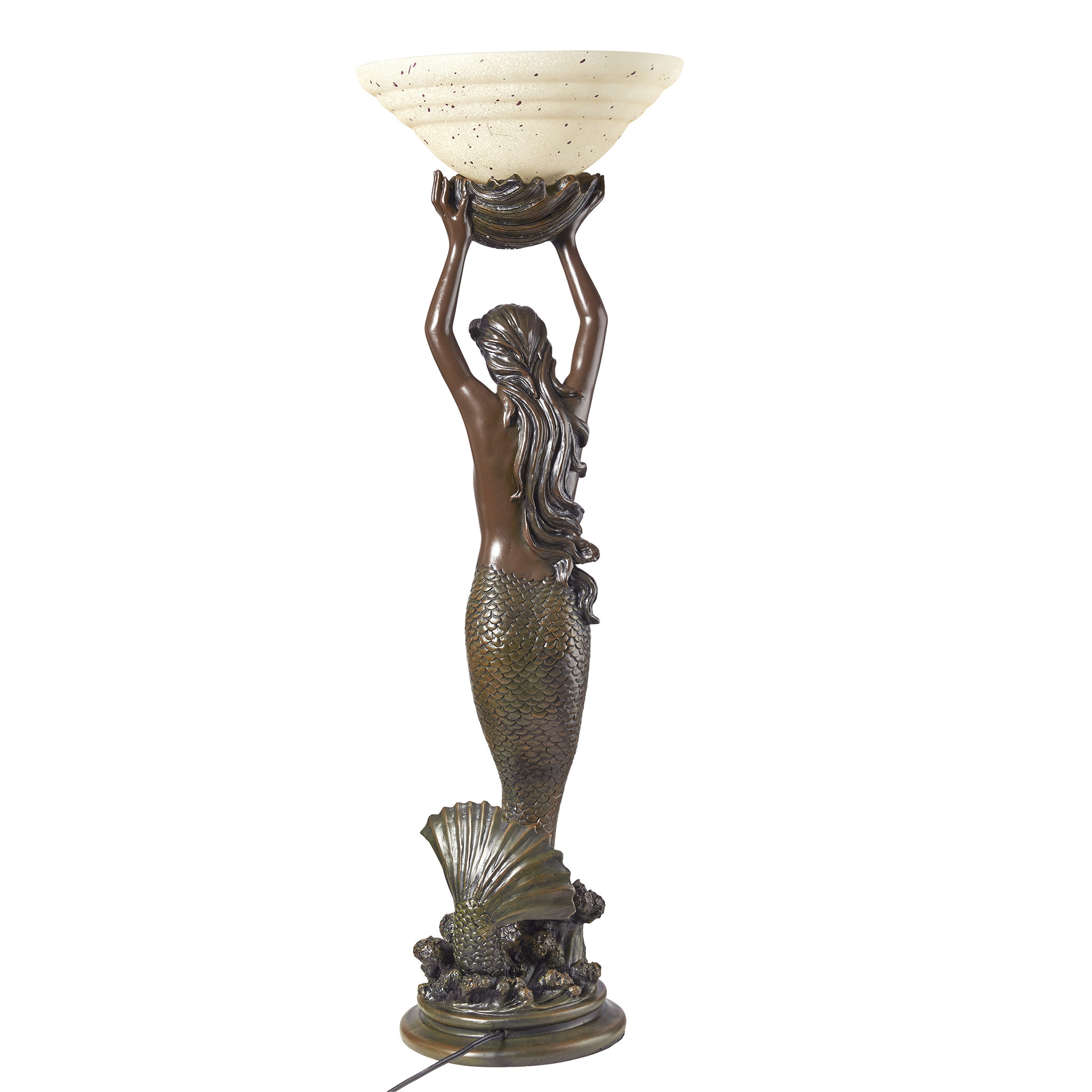 Design Toscano The Goddess Offering Mermaid 39.5" Table Lamp & Reviews