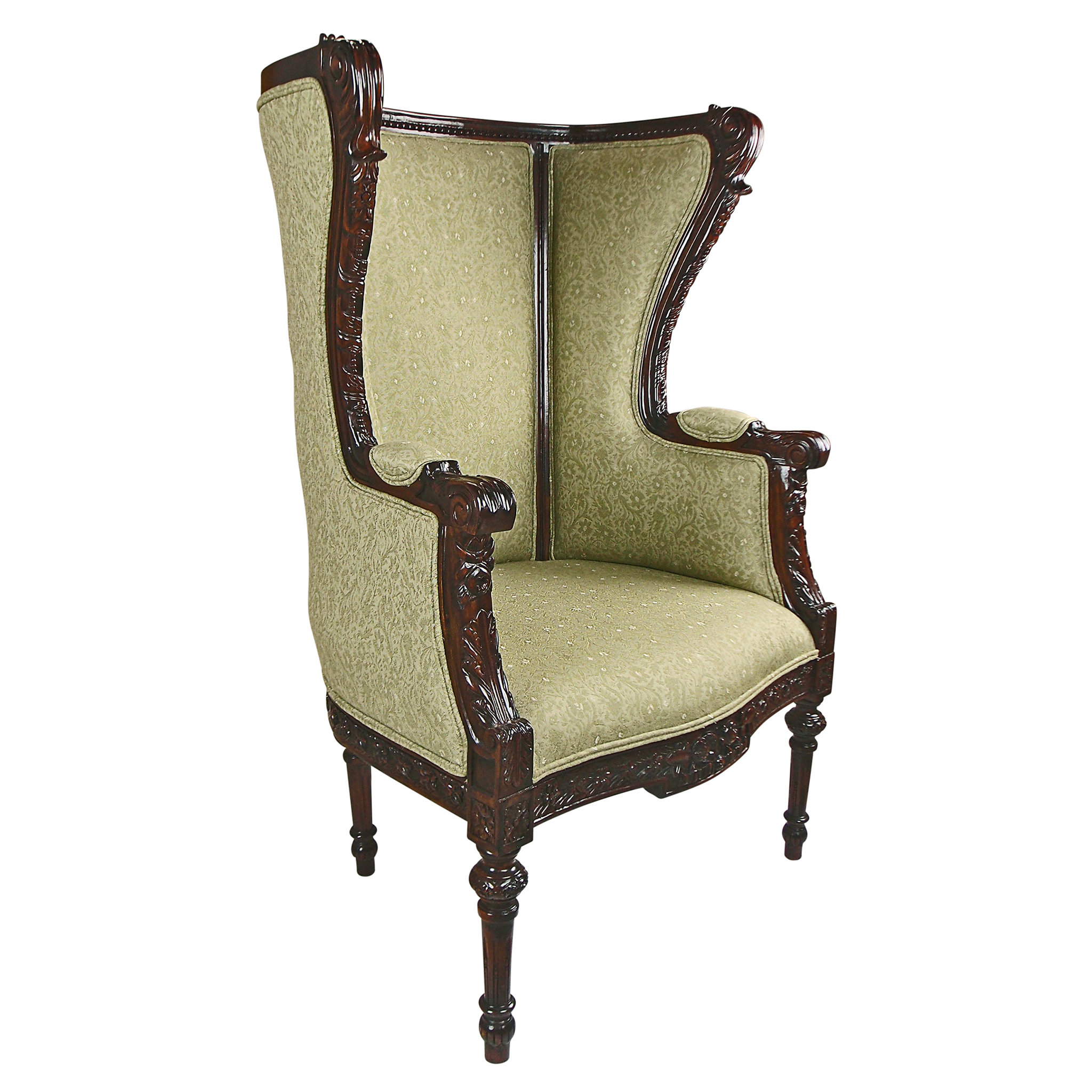 Design Toscano Louis XVI Wingback Chair Wayfair