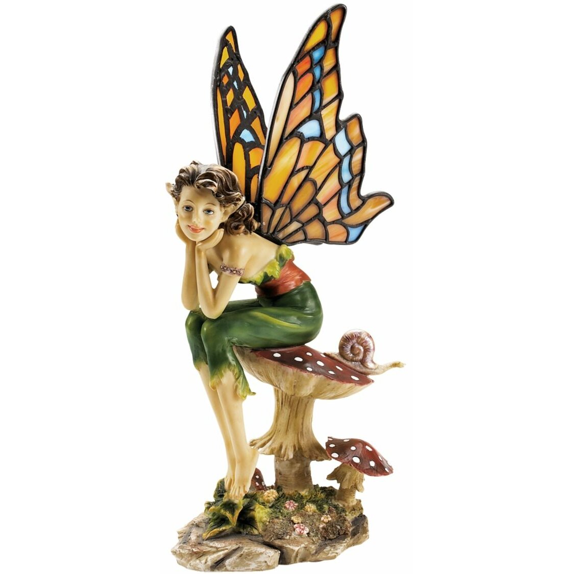 Design Toscano Pondering Pixie Statue & Reviews 