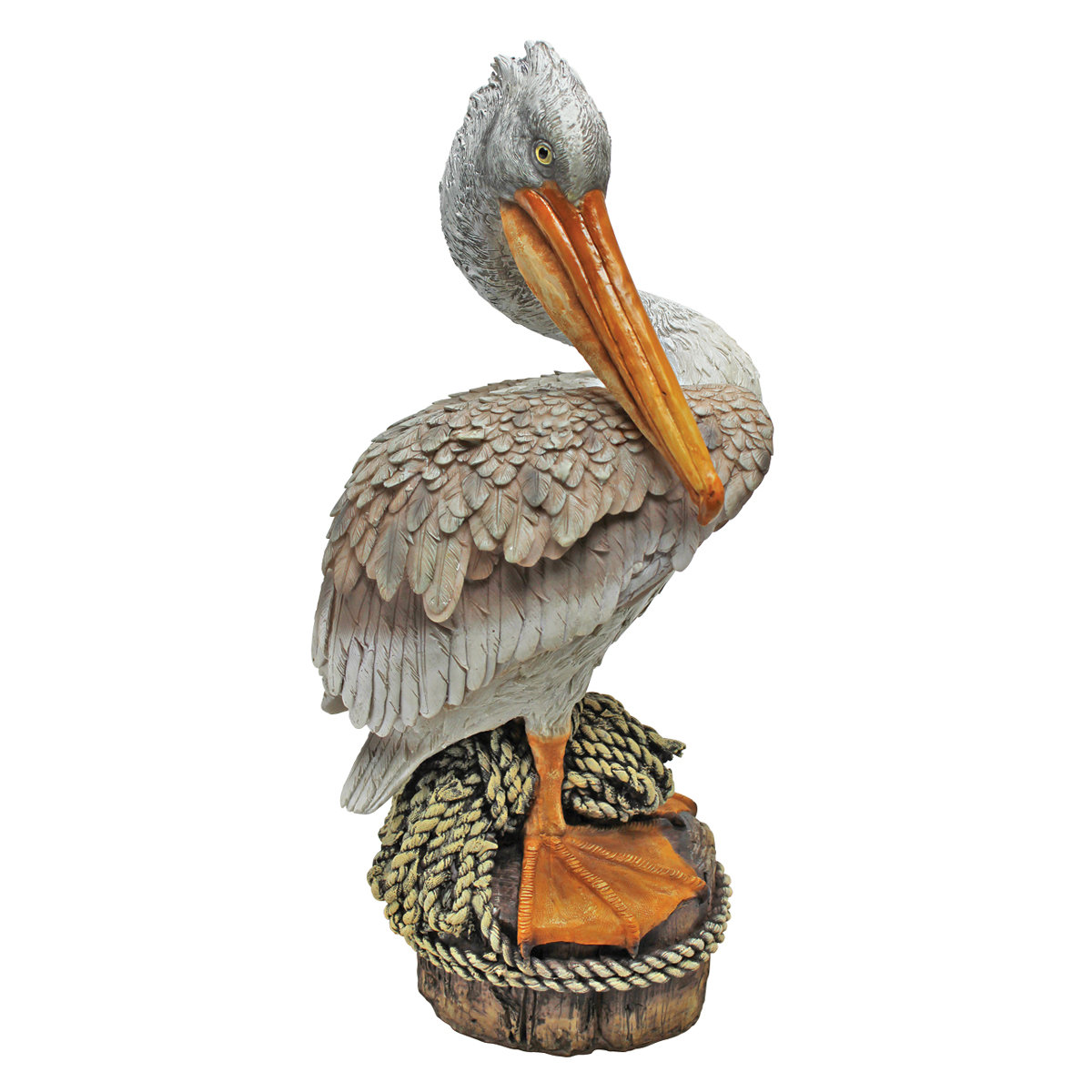 Design Toscano Ocean Side Pier 51 Pelican Statue & Reviews Wayfair