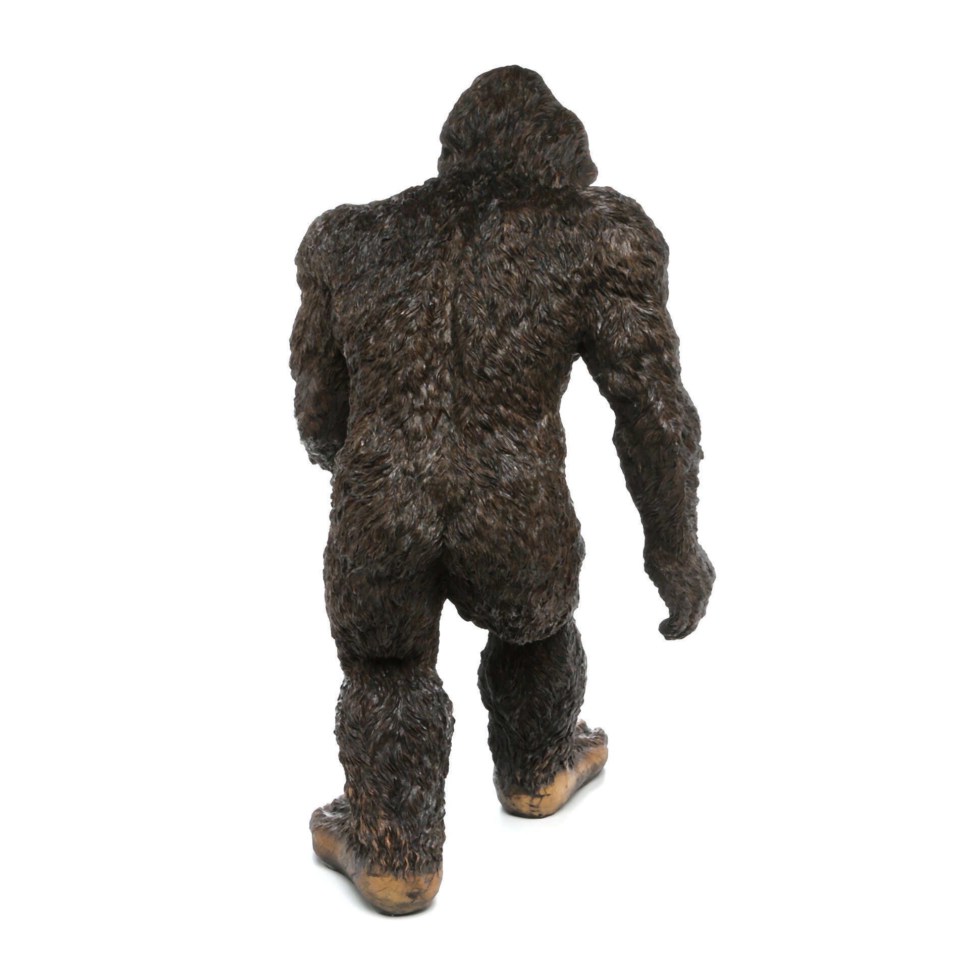 yeti bigfoot tree statue