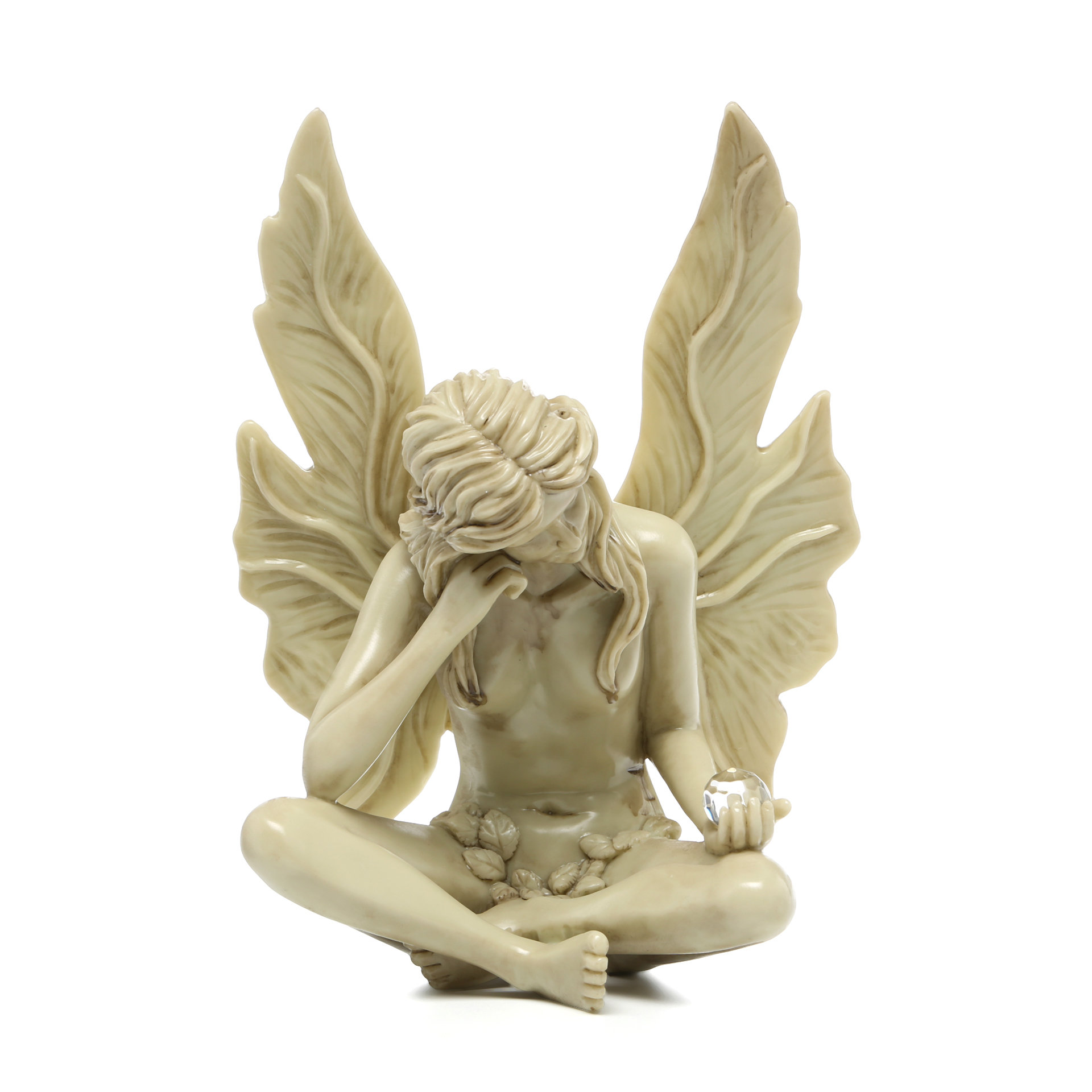 Design Toscano The Secret Garden Gazing Fairy Statue & Reviews Wayfair.ca